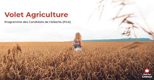 PCA - Volet Agriculture