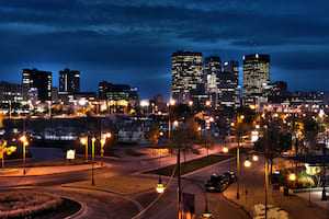 View of Winnipeg, Manitoba, Canada MPNP