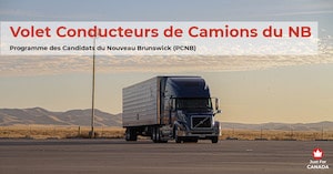 PCNB - Volet Conducteurs de Camions de Transport du NB