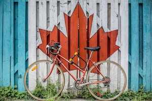 bike in Canada
