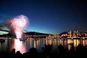 Celebration of Light Festival in Vancouver, British Columbia, Canada