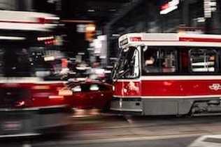 View of Public Transportation in Toronto, Ontario, Canada thanks to our Ultimate City Guide