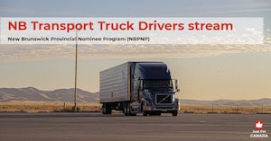 New Brunswick Transport Truck Drivers stream PNP