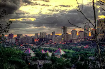 View of Edmonton, Alberta, Canada with our Ultimate Guide